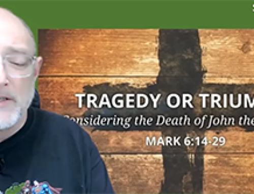 Gospel Reflection for Friday – 4th Week of Ordinary Time (3 February) – Tragedy or triumph?