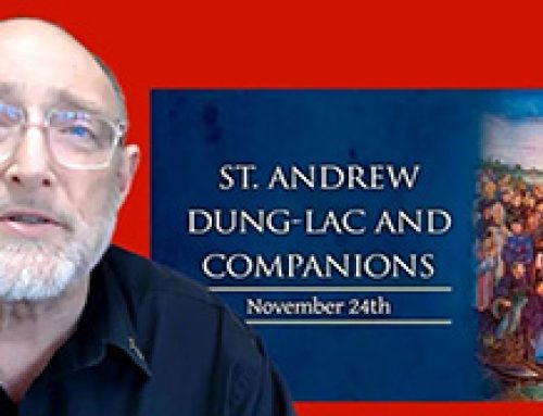 Gospel Reflection Friday 33rd Week Ordinary Time (24 November) – St Andrew Dung-Lac & Companions