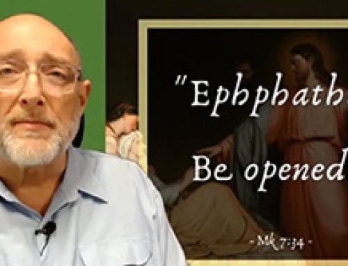 Gospel Reflection – Friday 5th week in Ordinary Time – Be Opened