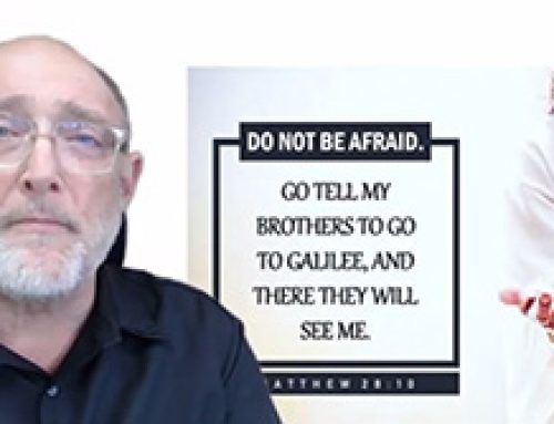 Gospel Reflection – Easter Monday  – Do not be afraid