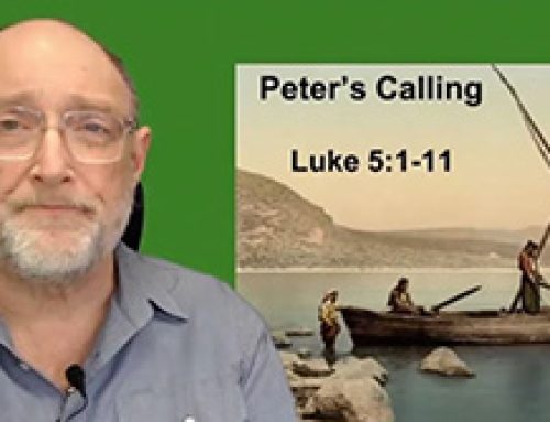 Gospel Reflection Thursday 22nd Week Ordinary Time – Peter’s calling