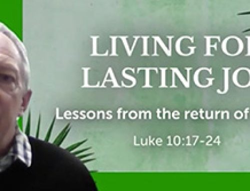 Gospel Reflection Saturday 26th Week of Ordinary Time – Lasting Joy