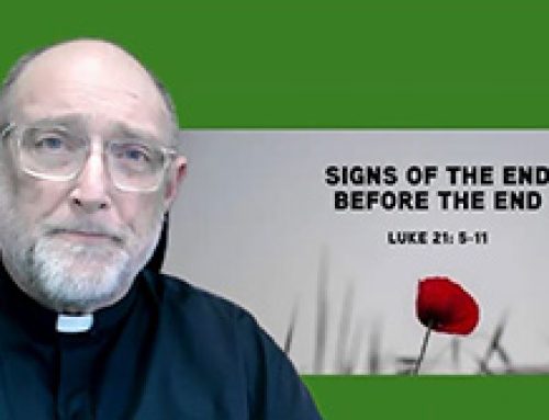 Gospel Reflection – Tuesday 34th Week of Ordinary Time – Signs of the end before the end