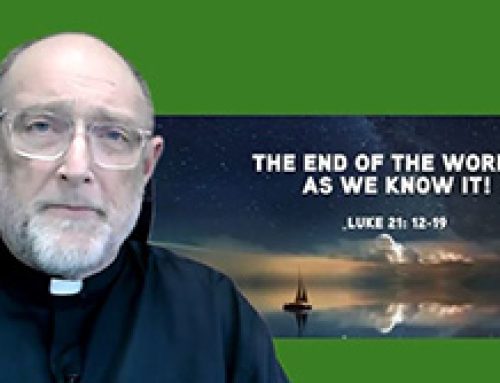 Gospel Reflection – Wednesday 34th Week of Ordinary Time – The end of the world… as we know it!