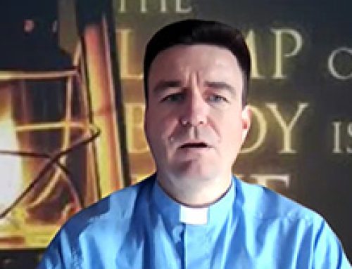 Gospel Reflection – The eye as the lamp of the body (Matthew 6: 19-23)