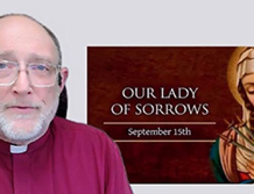 Gospel Reflection – Our Lady of Sorrows – 15 September