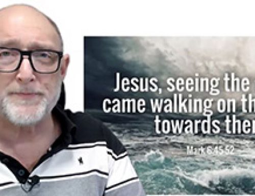 Gospel Reflection – Jesus is with us through stormy seas (Mark 6: 45-52)