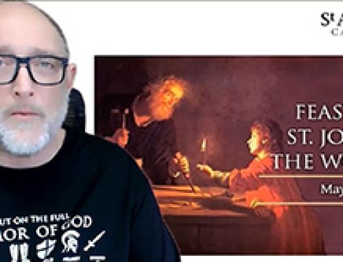 Gospel Reflection – 1 May – St Joseph the Worker